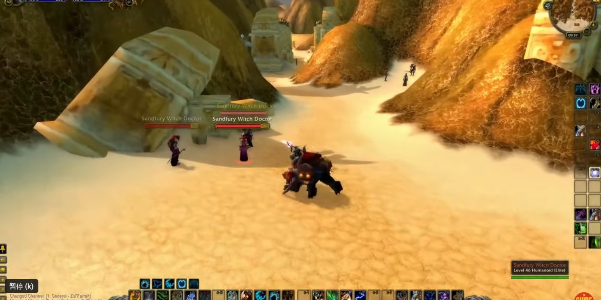 Night missions within WoW Cataclysm Classic will