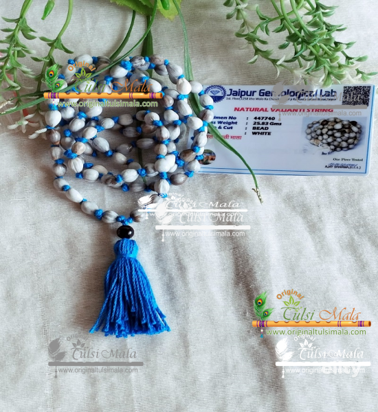 Certified Vaijanti Seeds / Beads Mala buy online - originaltulsimala.com - originaltulsimala.com