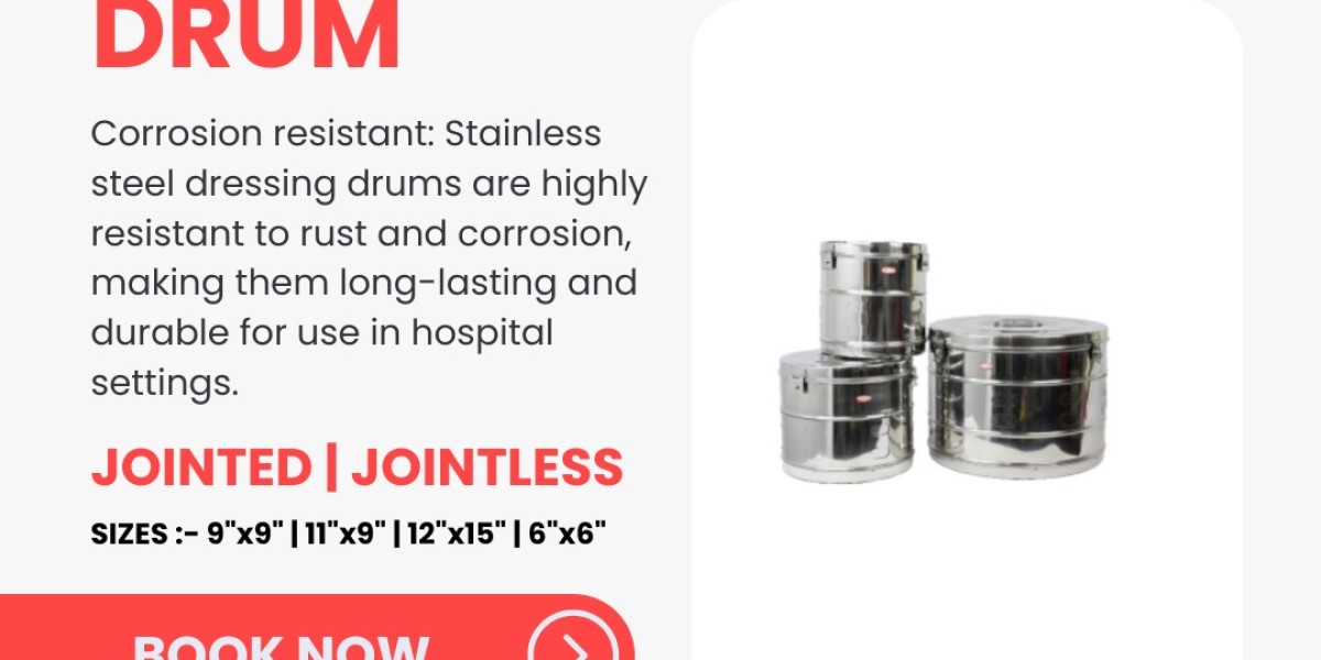 The Leading Dressing Drum Manufacturers in Ghaziabad NCR Delhi: Sai Life Medical Devices