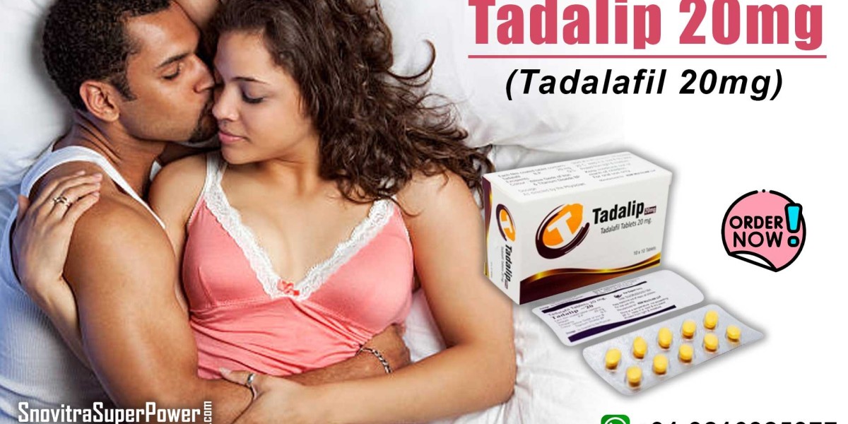 Tadalip 20 mg: An Oral Medication to Fix Erection Failure