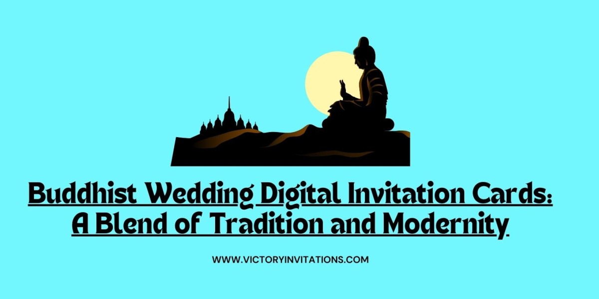 Buddhist Wedding Digital Invitation Cards: A Blend of Tradition and Modernity