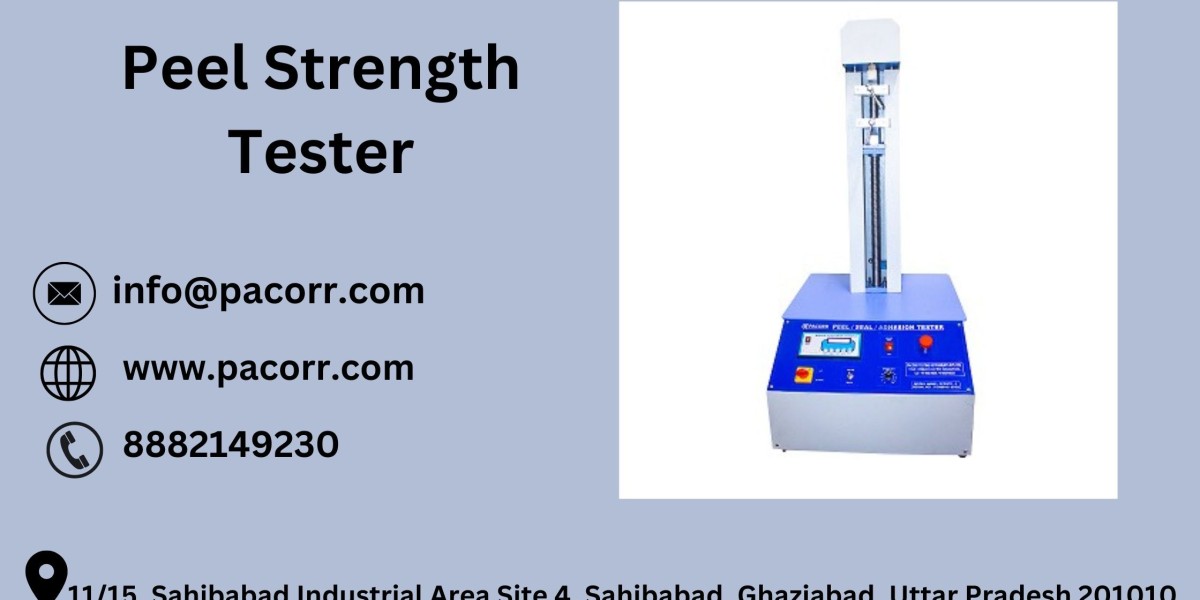 Boosting Your Product's Quality with Pacorr's State-of-the-Art Peel Strength Tester