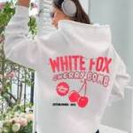 white fox hoodie