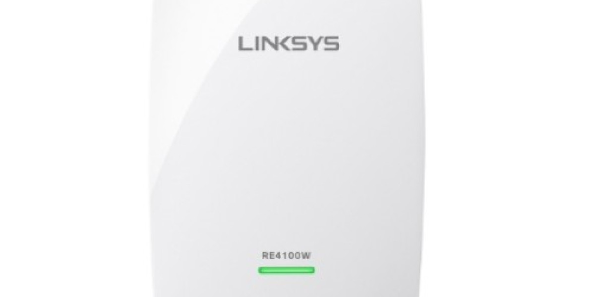 Instructions for setting up the Linksys re4100w