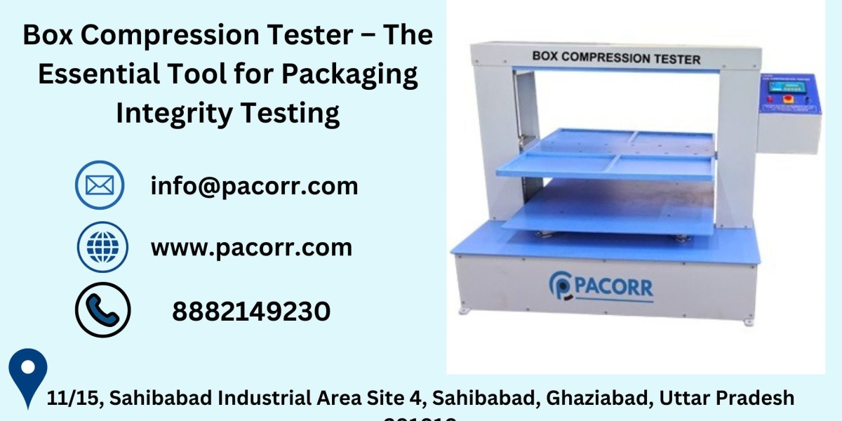 Box Compression Tester at Pacorr.com: Unlocking Superior Quality Control with Precision Testing for Optimal Packaging Pe