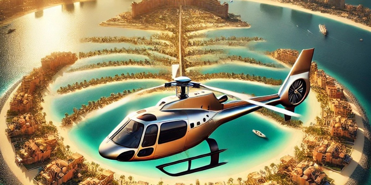 Experience Unmatched Luxury with Helicopter Rental Dubai