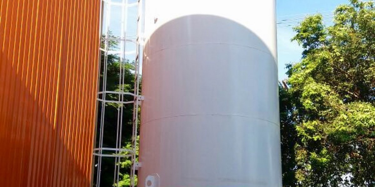 15,000 Litre Round Steel Water Tank