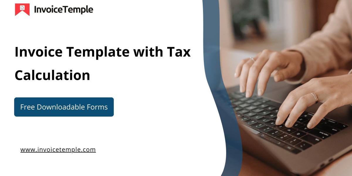 Invoice Template with Tax Calculation - Free Downloadable Forms