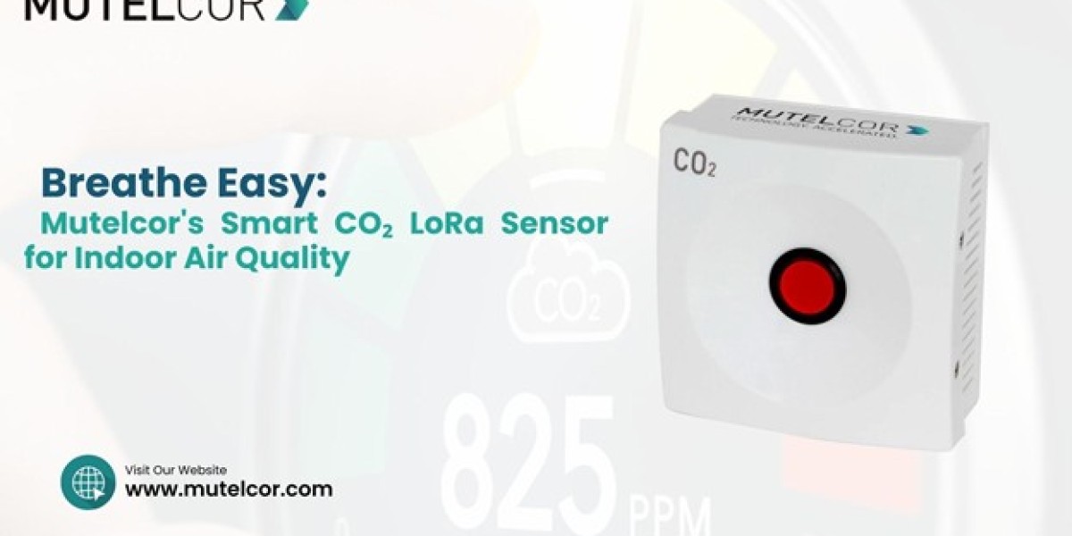 Breathe Easy: Mutelcor’s Wireless  CO₂ LoRa Sensor for Indoor Air Quality