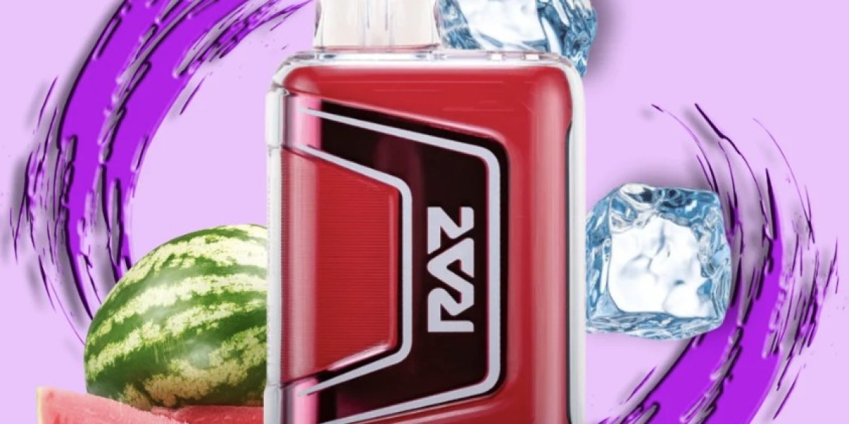 Savor the Refreshing Coolness of Watermelon Ice RAZ TN9000 Disposable Vape