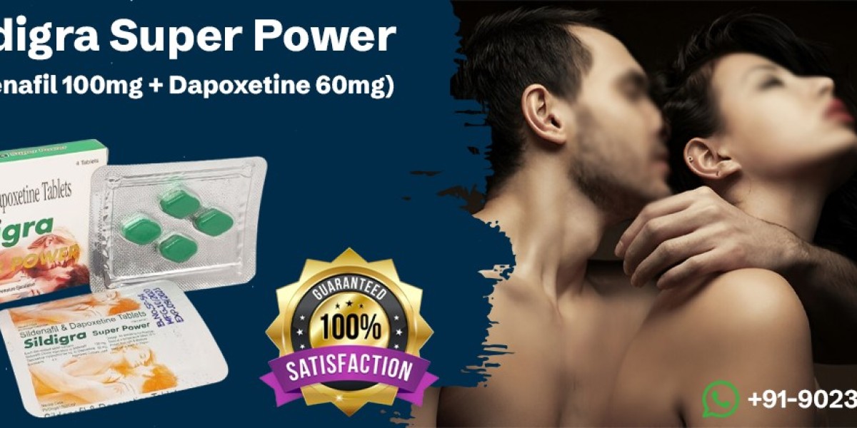 Sildigra Super Power: Instant Effect Medication for Impotence & PE in Males