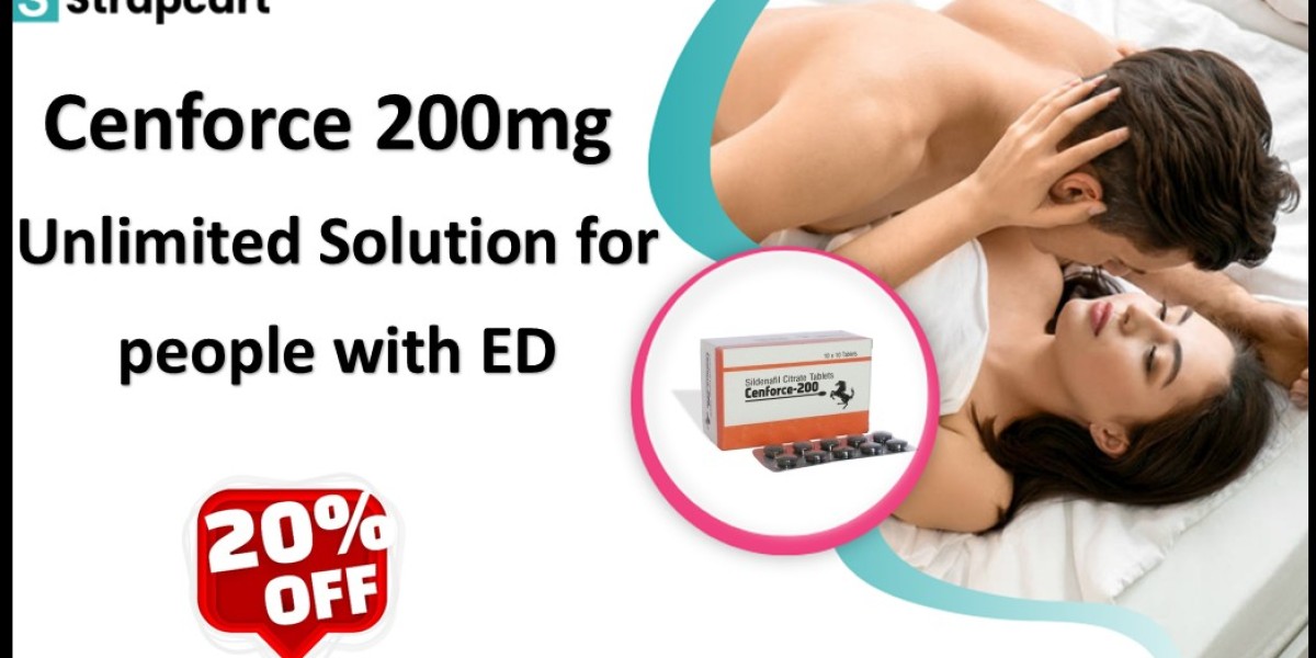 Cenforce 200mg Unlimited Solution for people with ED