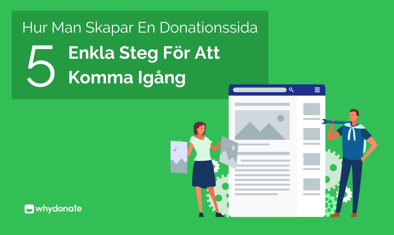 Hur Man Skapar En Donationssida - WhyDonate