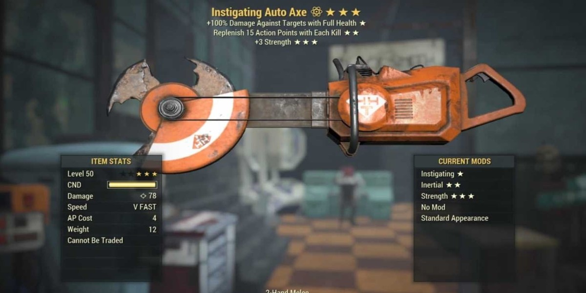 Mastering the Auto Axe: A Comprehensive Fallout 76 Weapon Guide