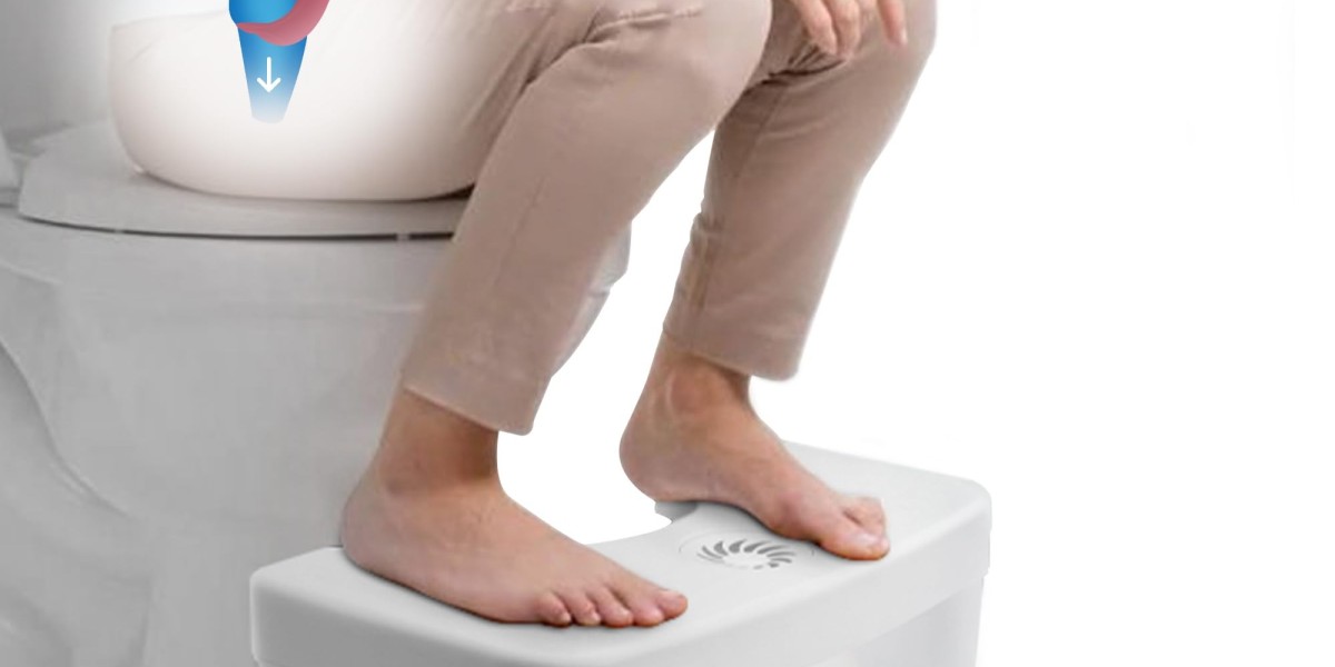 Toilet with Foot Stool for Enhanced Comfort and Health | Squatty Potty Australia