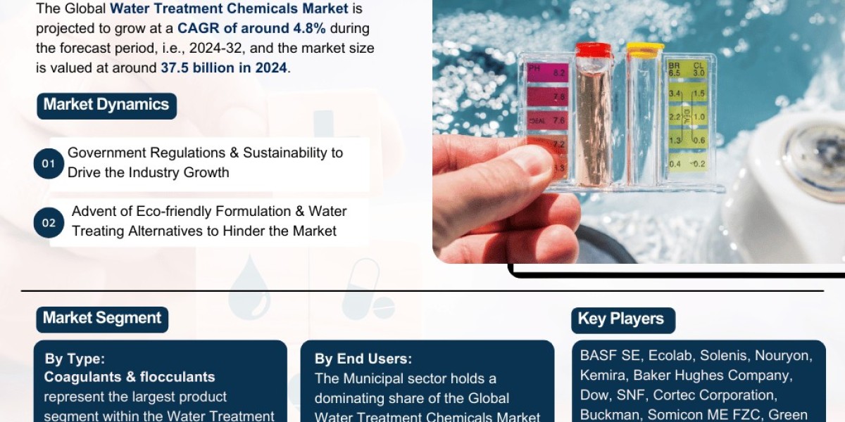 Water Treatment Chemicals Market Analysis: Key Drivers, Challenges & Growth Trends 2024-2032– The Report Cube