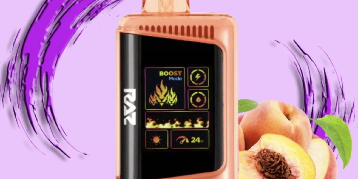 Sweet, Juicy, and Bold: The Georgia Peach RAZ DC25000 Vape Experience