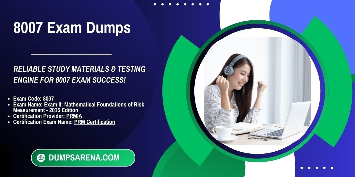 The Power of Consistency Using 8007 Exam Dumps PDF