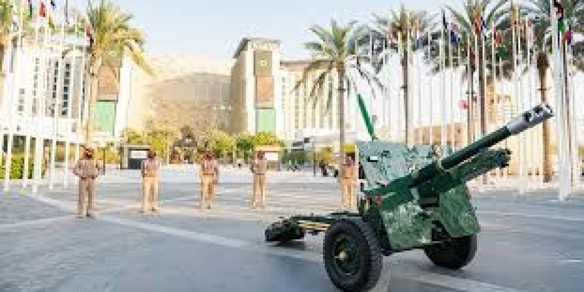 ​Cannons have been placed in several areas of Dubai