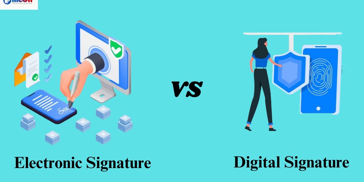 Key Difference Between Digital Signature and Electronic Signature