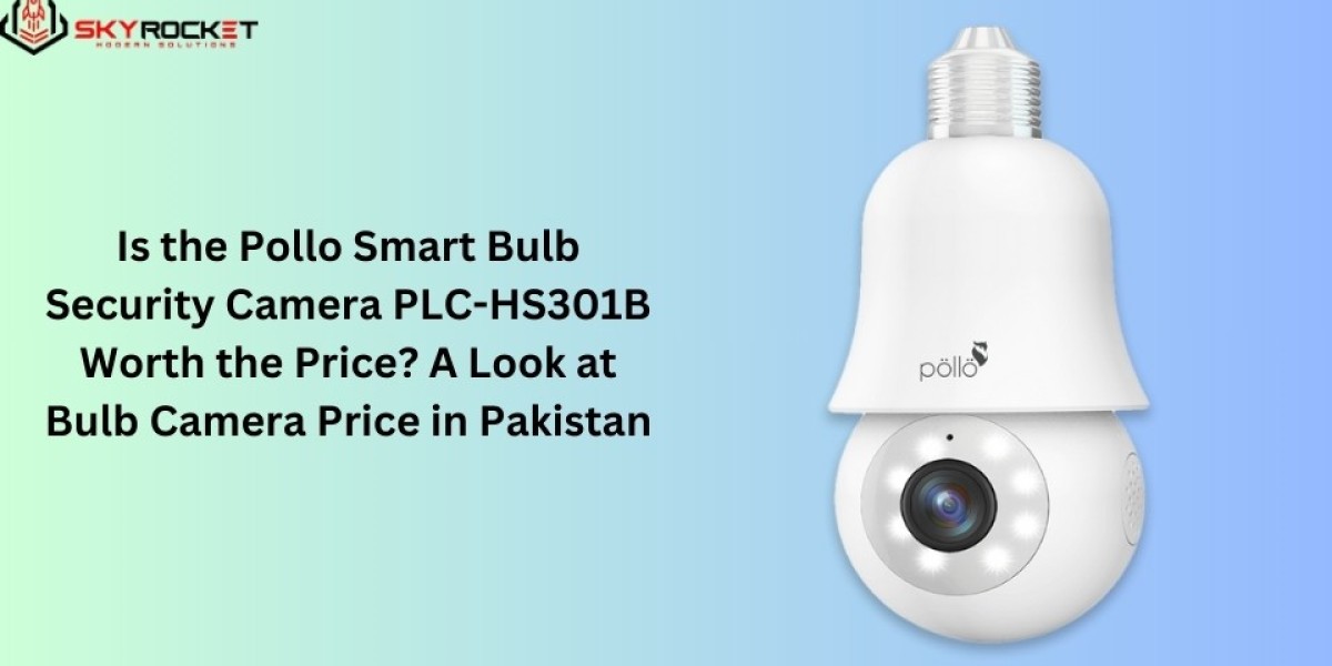 Is the Pollo Smart Bulb Security Camera PLC-HS301B Worth the Price? A Look at Bulb Camera Price in Pakistan