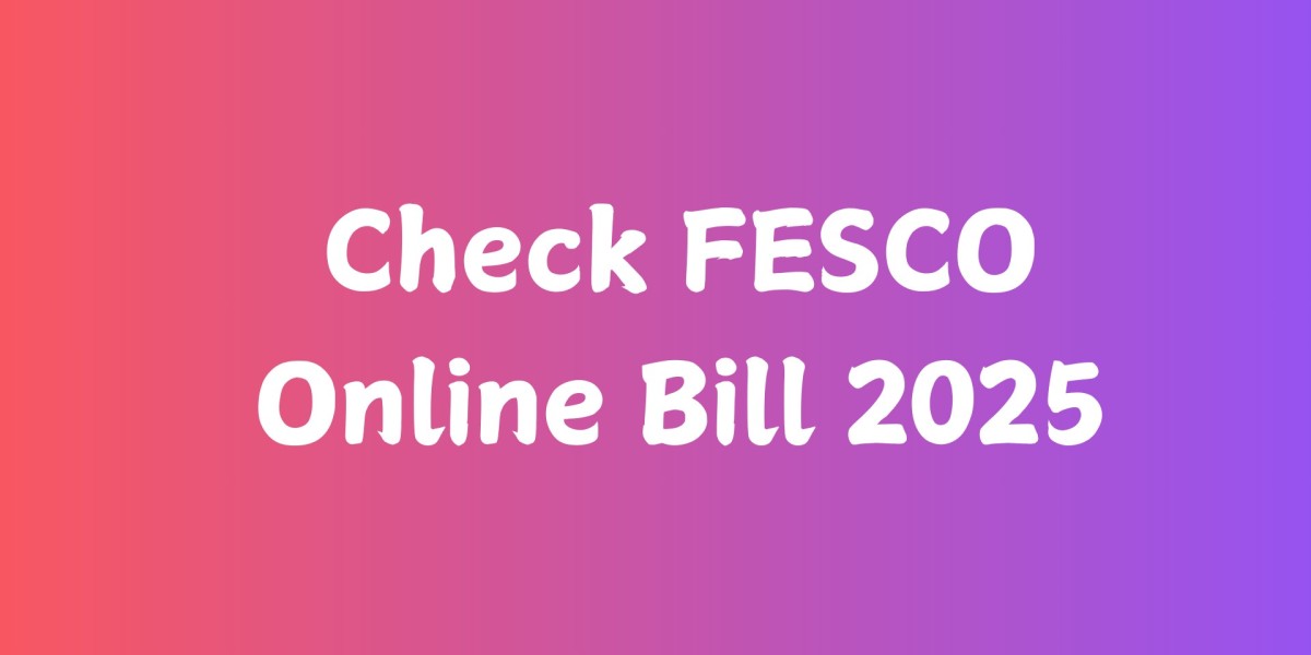 Check FESCO Online Bill 2025