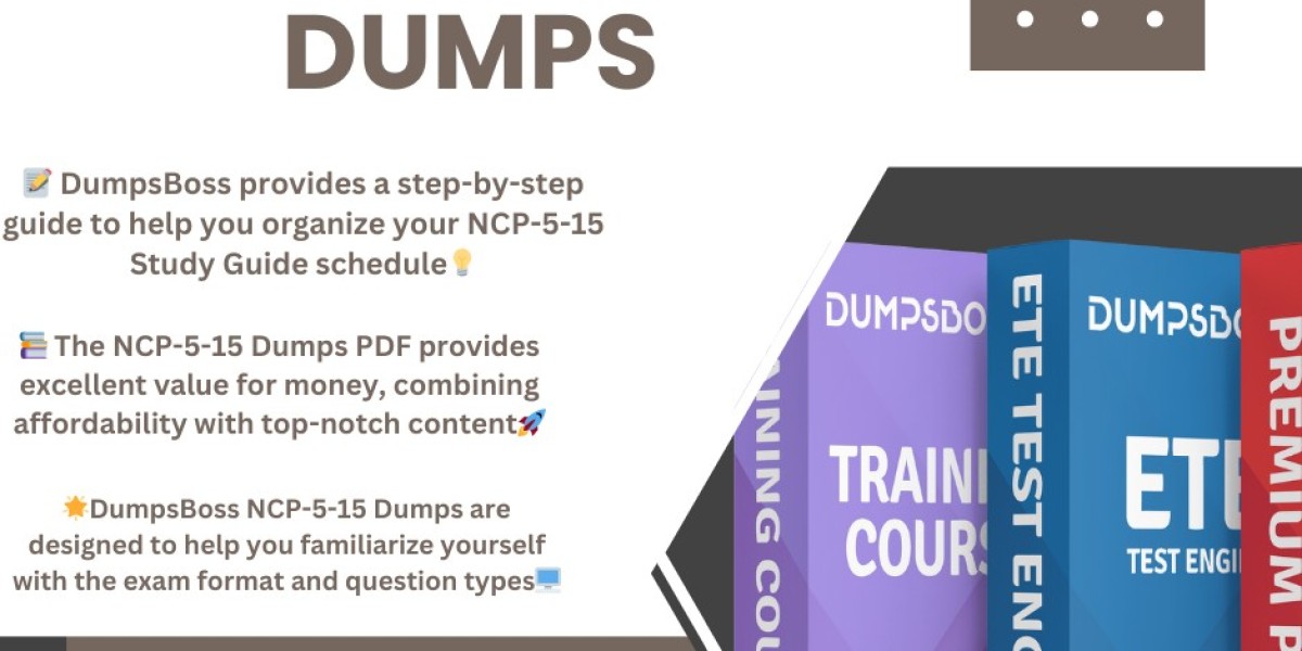 DumpsBoss NCP-5-15 Exam Dumps The Key to Certification Success