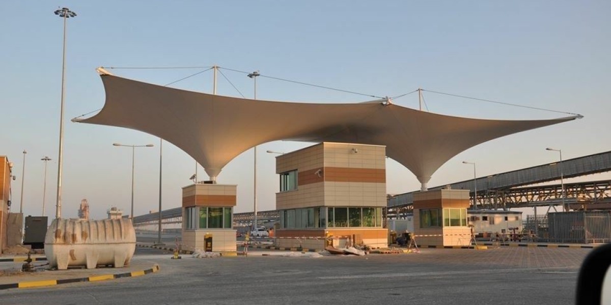 Tensile Entrance Structure Manufacturer in Delhi – Global Tensile Structure