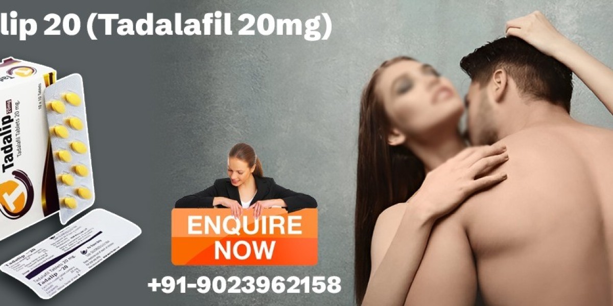 Tadalip 20mg: Perfect Medication to Fix Poor Sensual Functioning