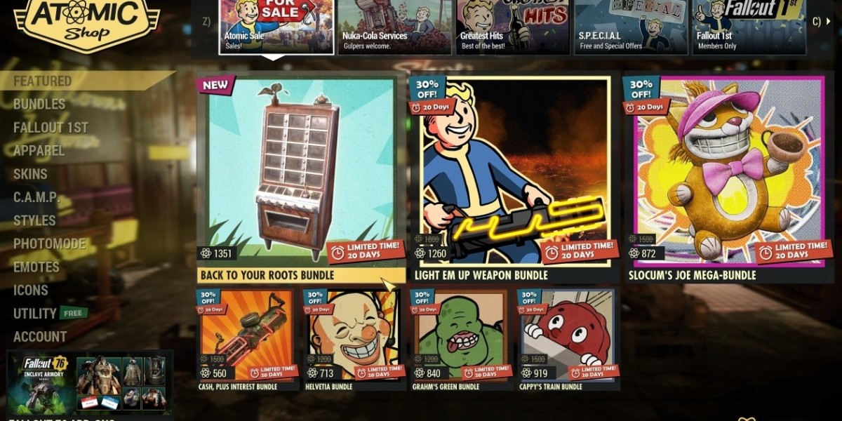 Fallout 76 Atomic Shop Weekly Update