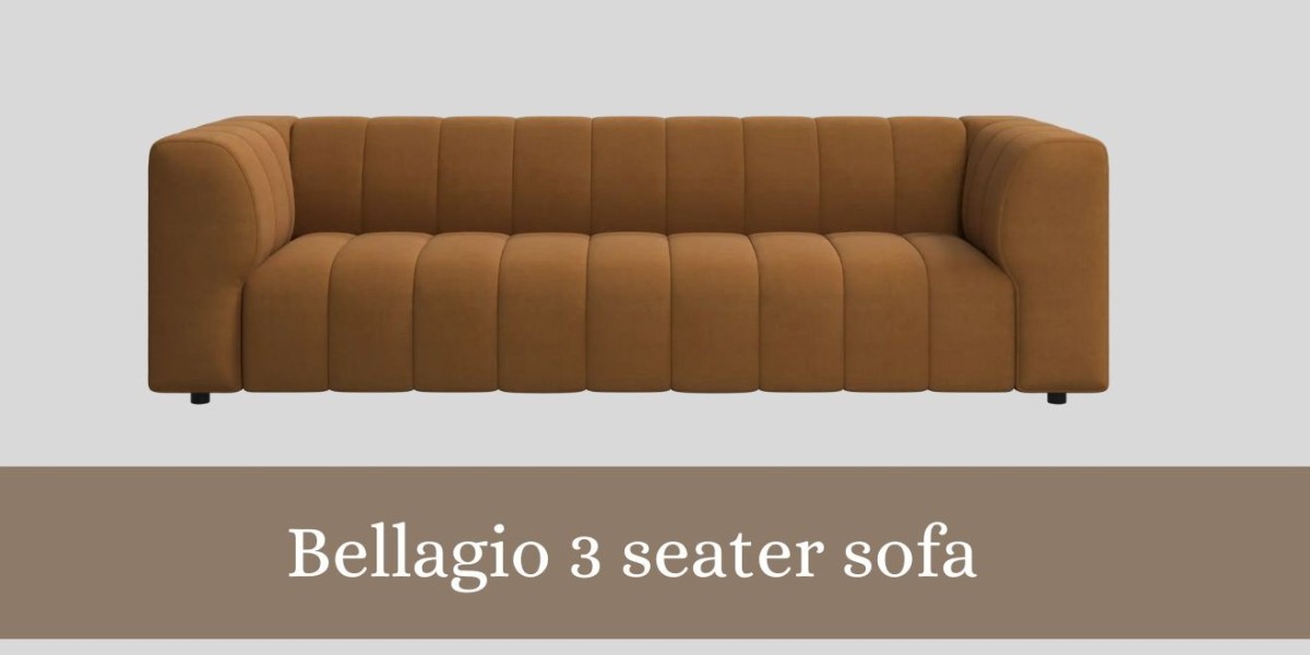 Bellagio 3-Seater Sofa: Luxury, Comfort, and Elegance for Your Living Space