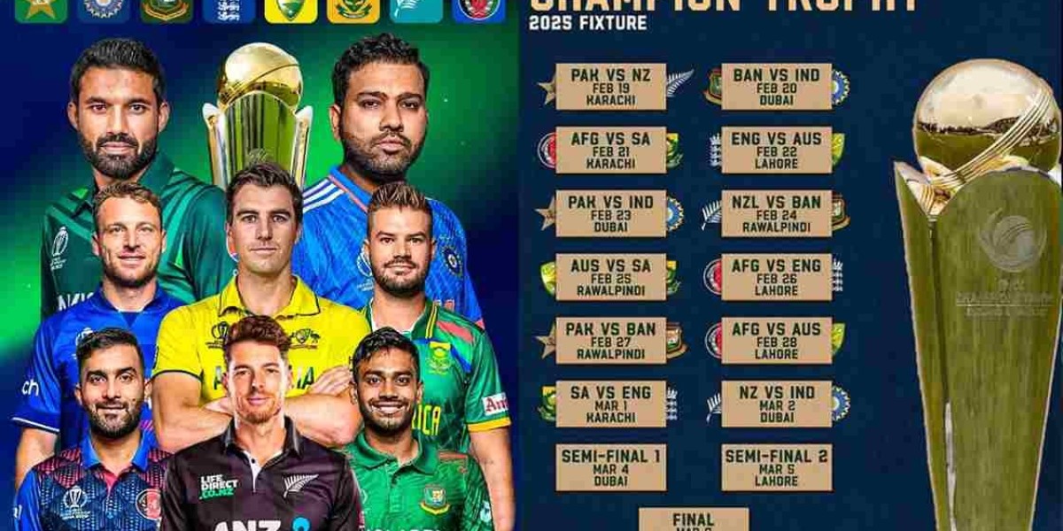 Tiger Exchange VIP: ICC Champions Trophy 2025 Schedule