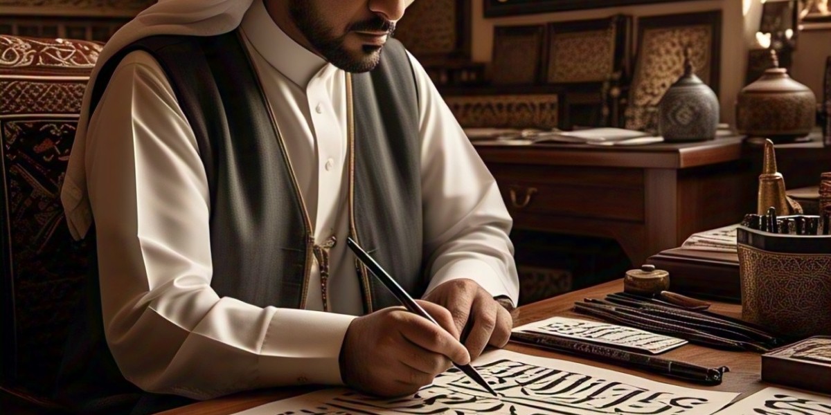 The Art Performer and Calligrapher in Dubai