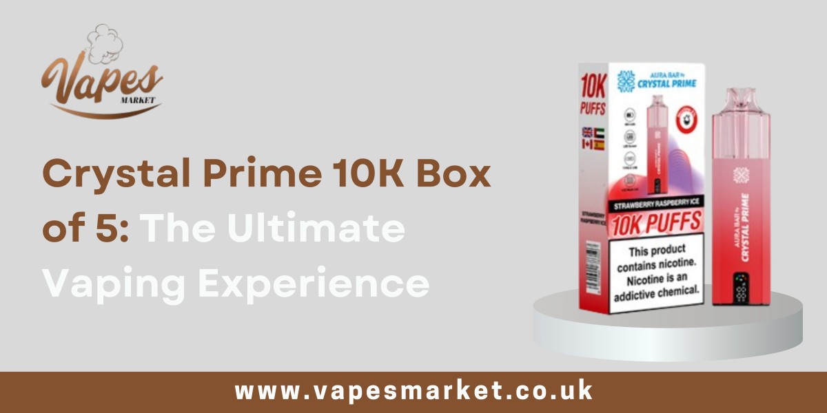 Crystal Prime 10K Box of 5: The Ultimate Vaping Experience