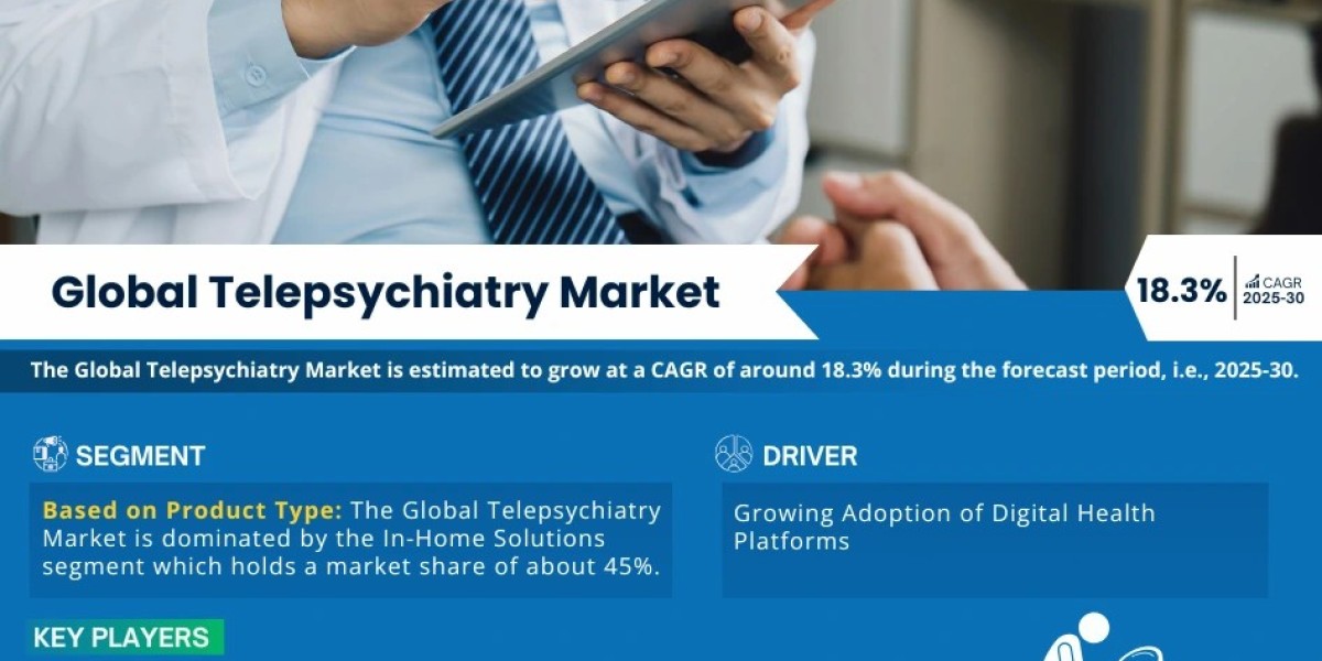 Global Telepsychiatry Market Comprehensive Analysis and Forecast 2025 to 2030