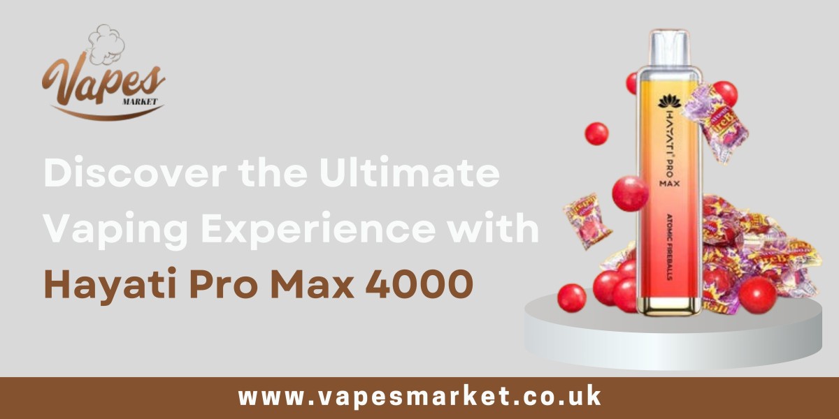 Discover the Ultimate Vaping Experience with Hayati Pro Max 4000