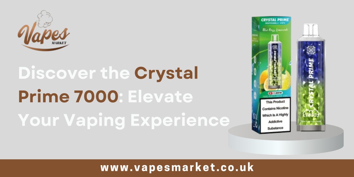 Discover the Crystal Prime 7000: Elevate Your Vaping Experience