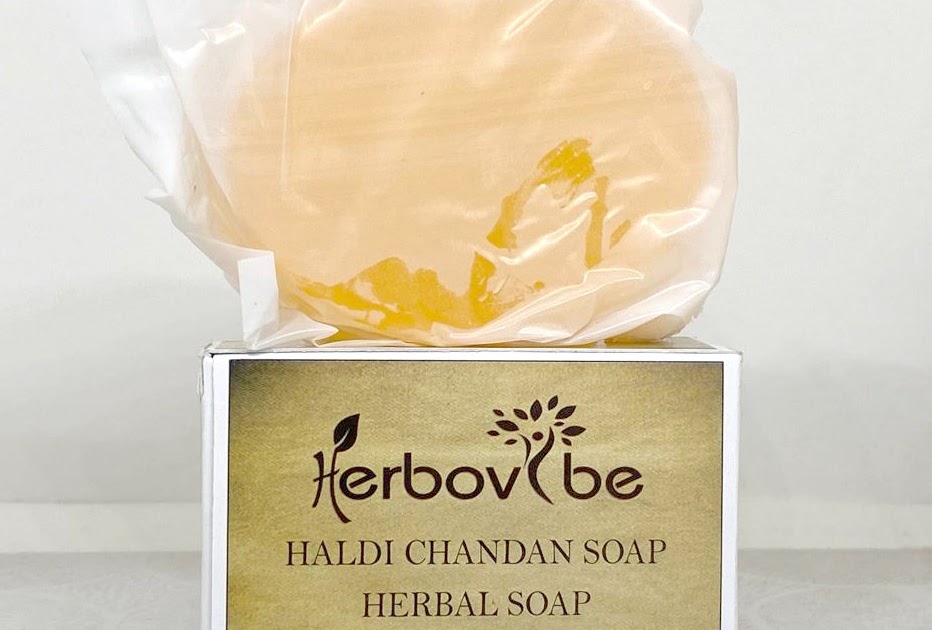 Haldi Chandan Herbal Soap by Herbovibe: The Perfect Blend for Radiant Skin