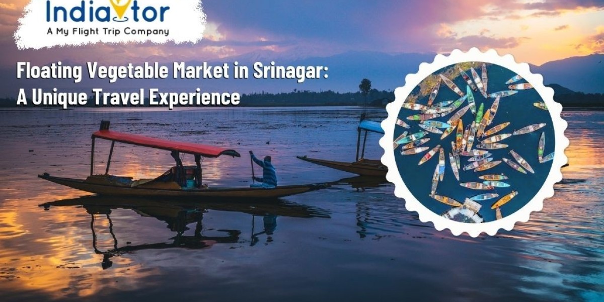 Visit the Floating Vegetable Market in Srinagar for a Unique Experience