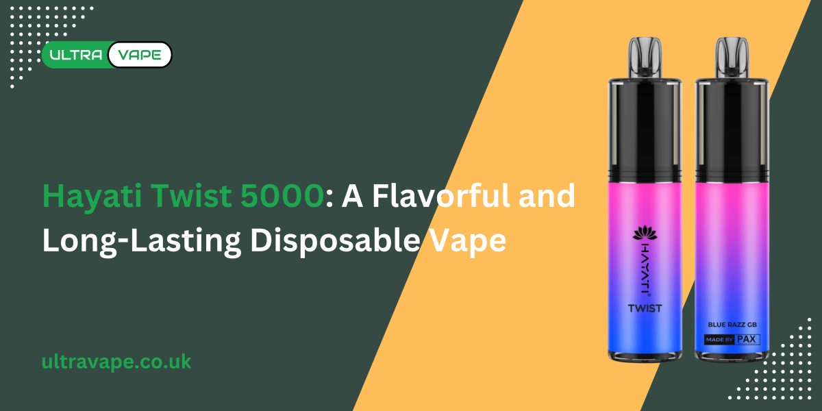 Hayati Twist 5000: A Flavorful and Long-Lasting Disposable Vape