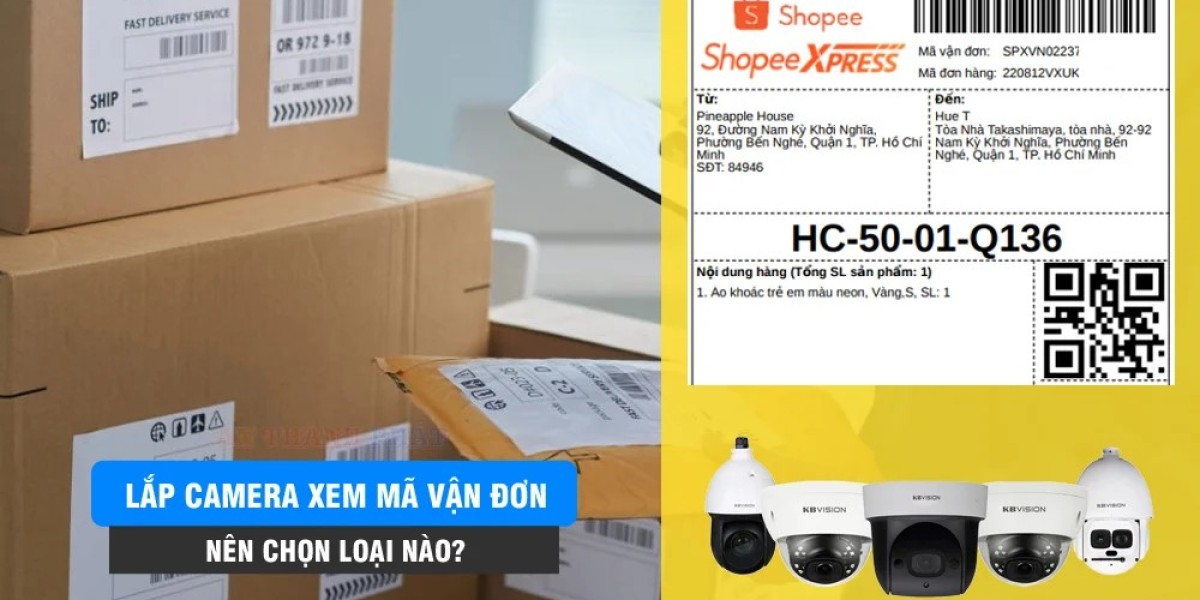 Lắp Đặt Trọn Bộ Camera Quan Sát Mã Vạch