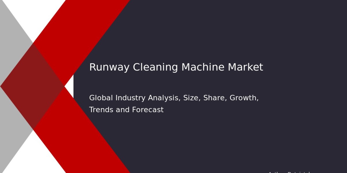 Runway Cleaning Machine Market Production Capacity 2032 | CAGR 5.7% Market Study