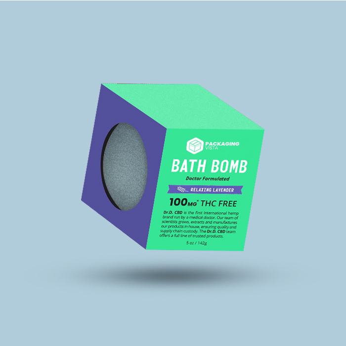 Custom Bath Bomb Boxes - Packaging Vista