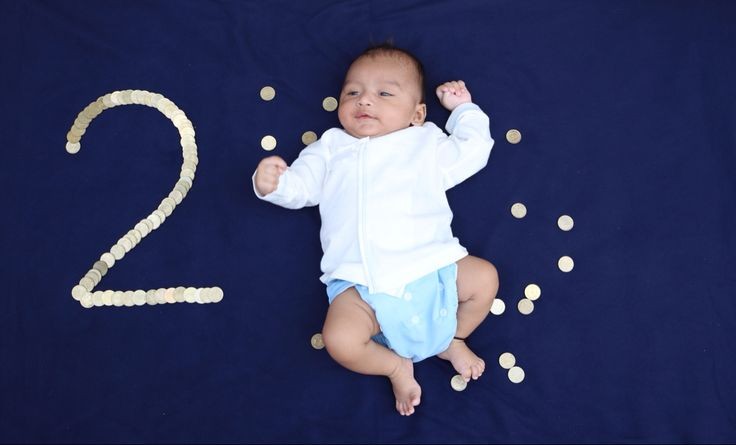 2 Month Baby Photoshoot