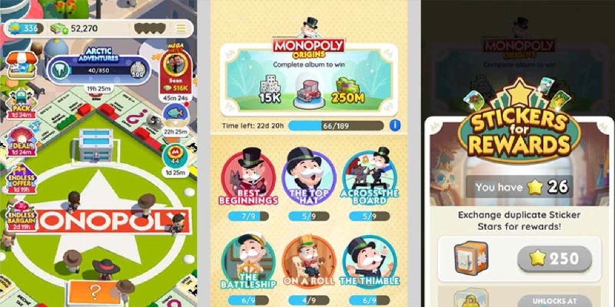 Titel: "Monopoly Go Wild Sticker & Gold Sticker Kaufen - Jetzt die besten Monopoly Go Sticker entdecken!